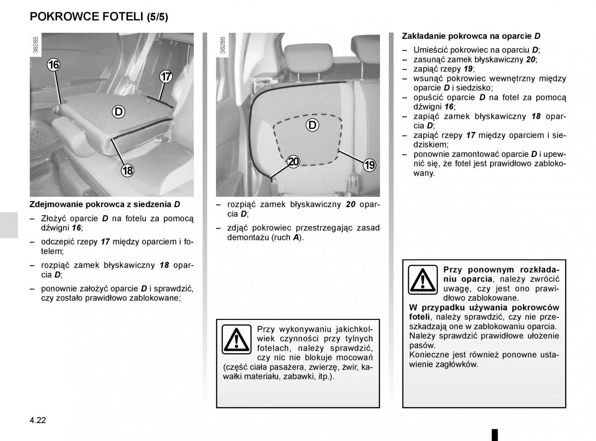 Renault Captur instrukcja obslugi / page 190