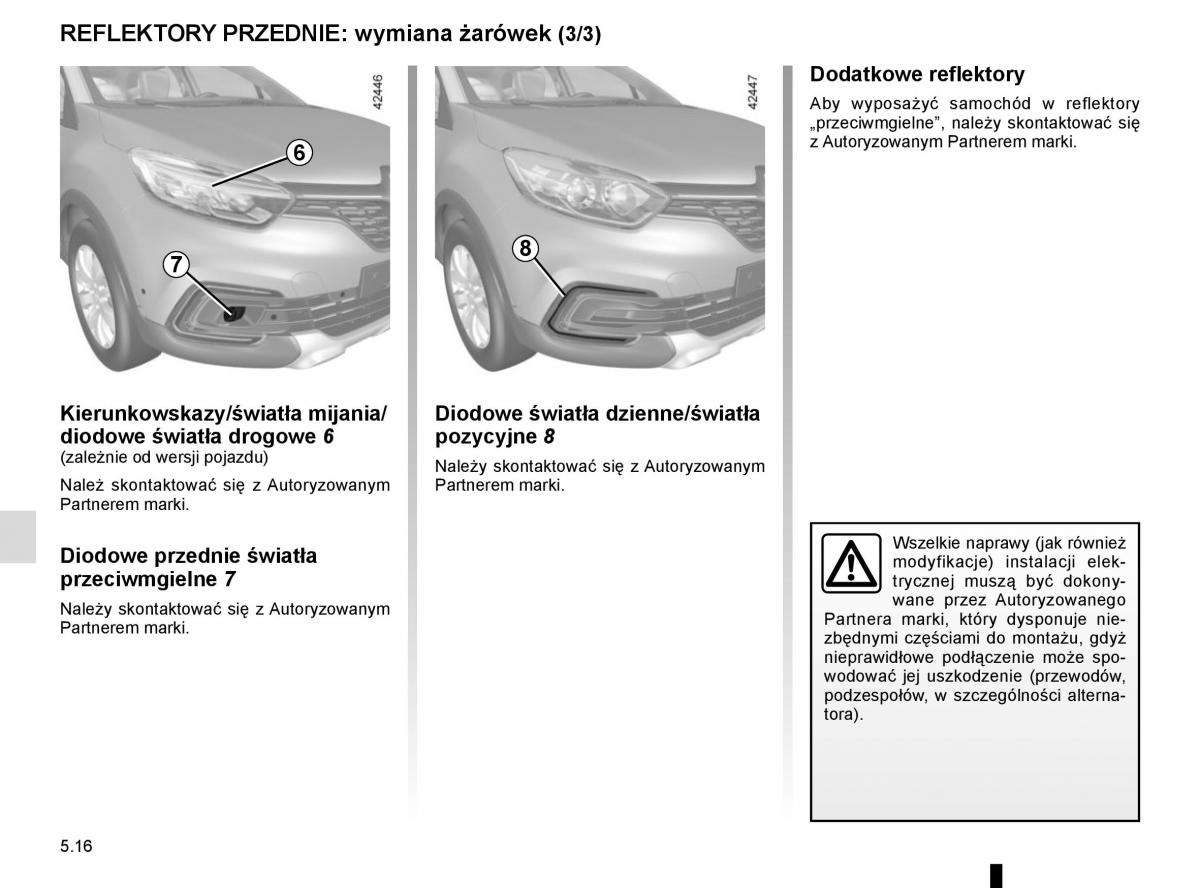 Renault Captur instrukcja obslugi / page 206