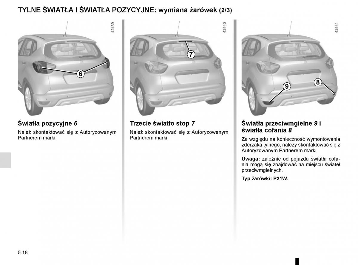 Renault Captur instrukcja obslugi / page 208