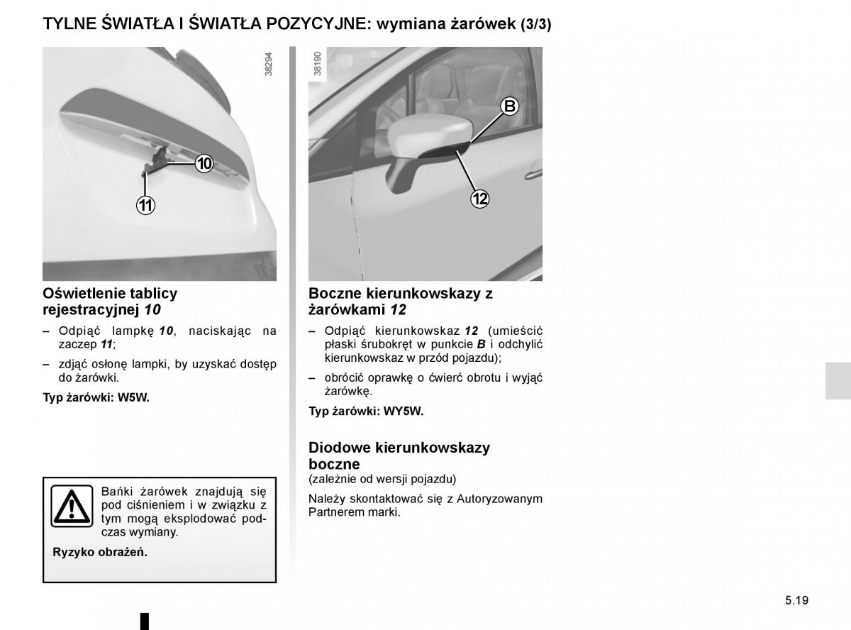 Renault Captur instrukcja obslugi / page 209