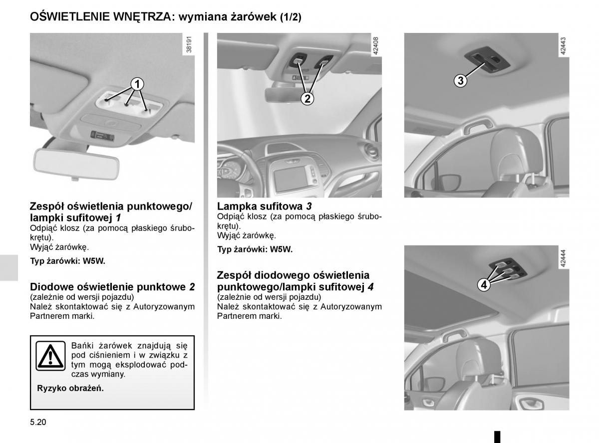 Renault Captur instrukcja obslugi / page 210