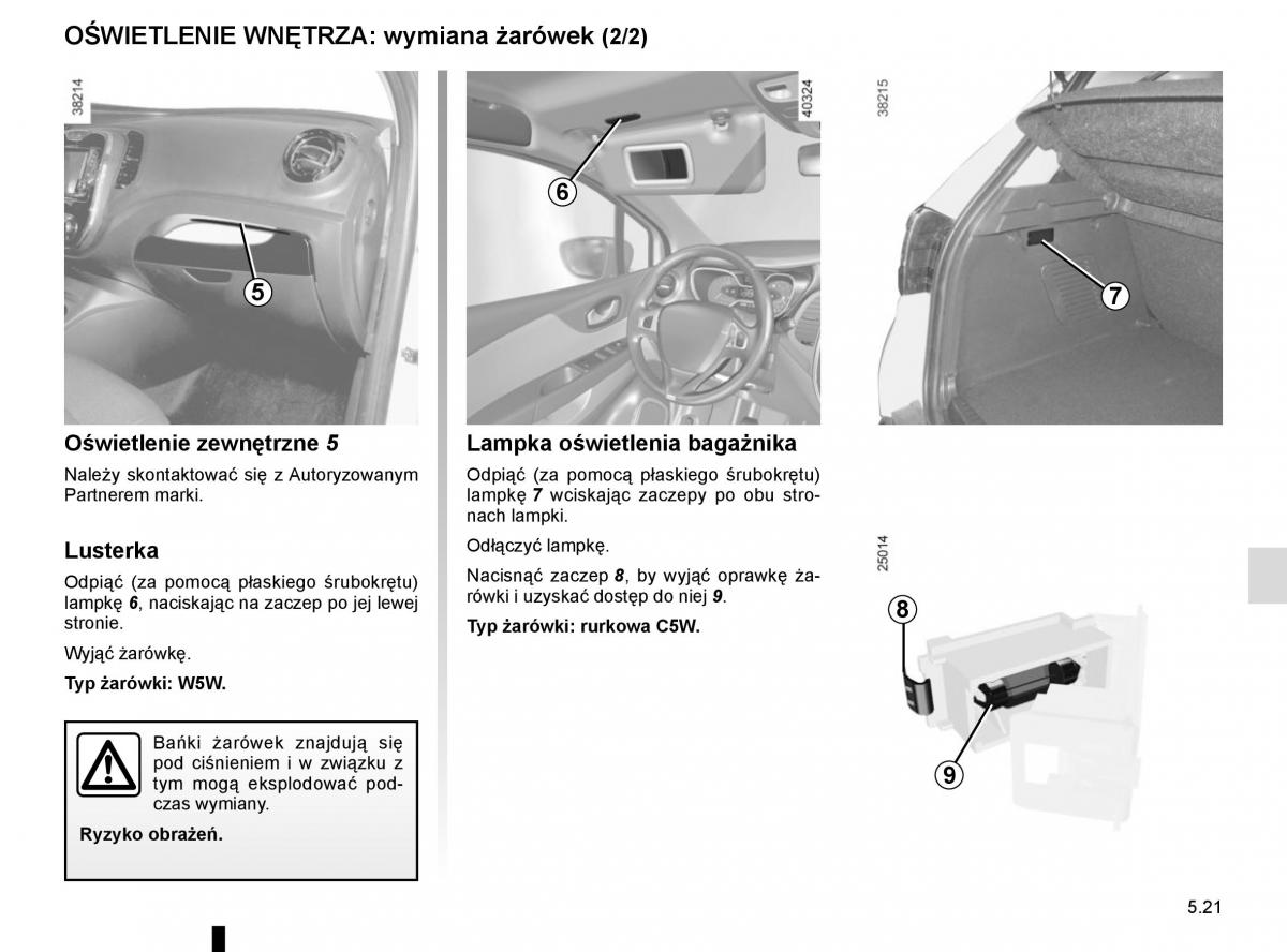 Renault Captur instrukcja obslugi / page 211