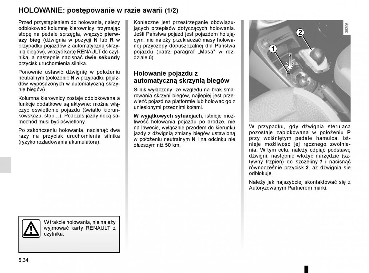 Renault Captur instrukcja obslugi / page 224