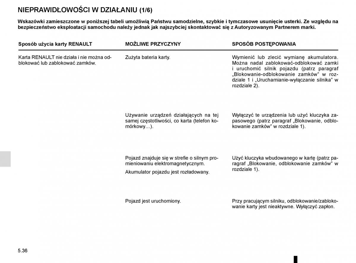 Renault Captur instrukcja obslugi / page 226