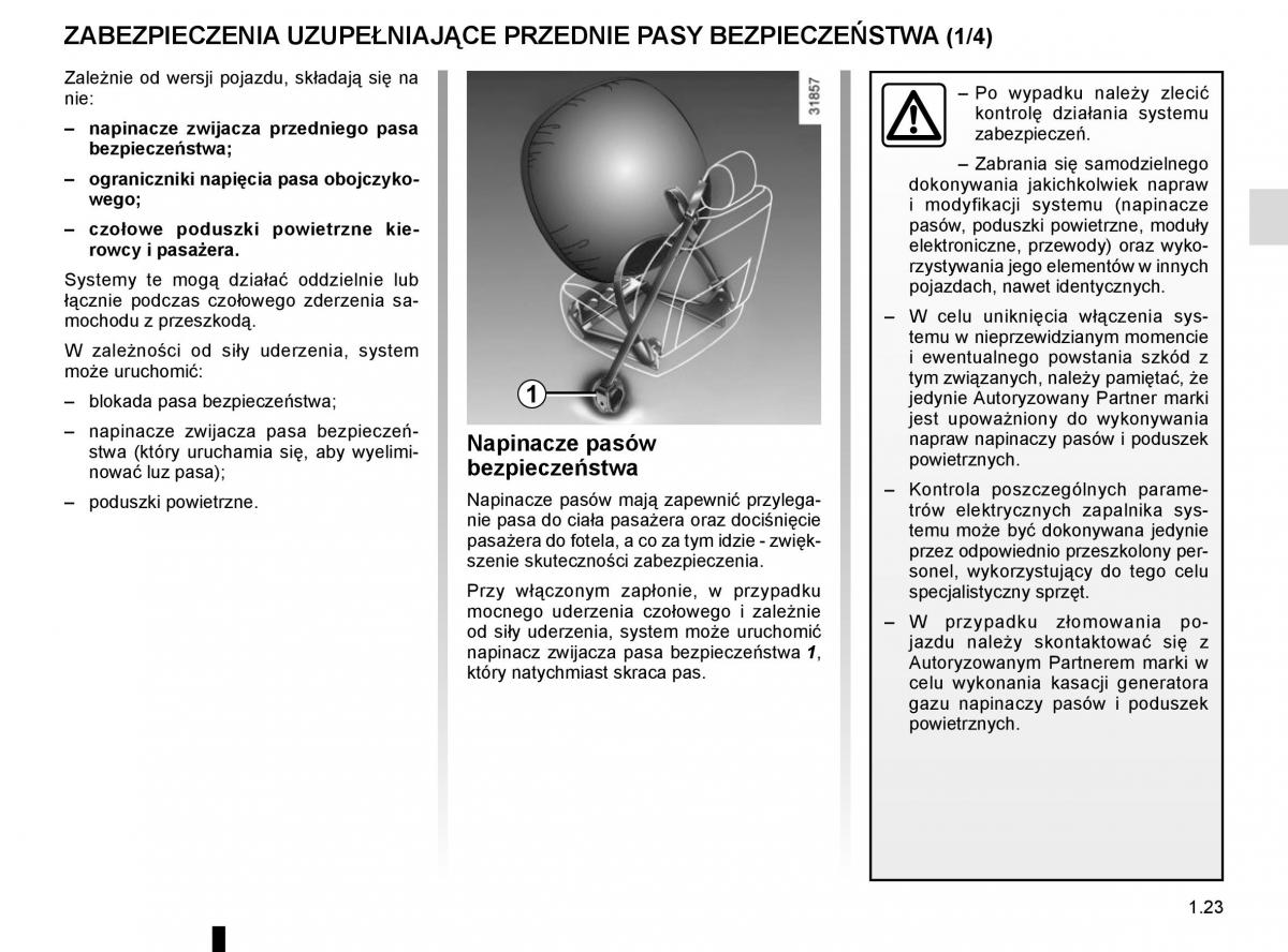 Renault Captur instrukcja obslugi / page 29