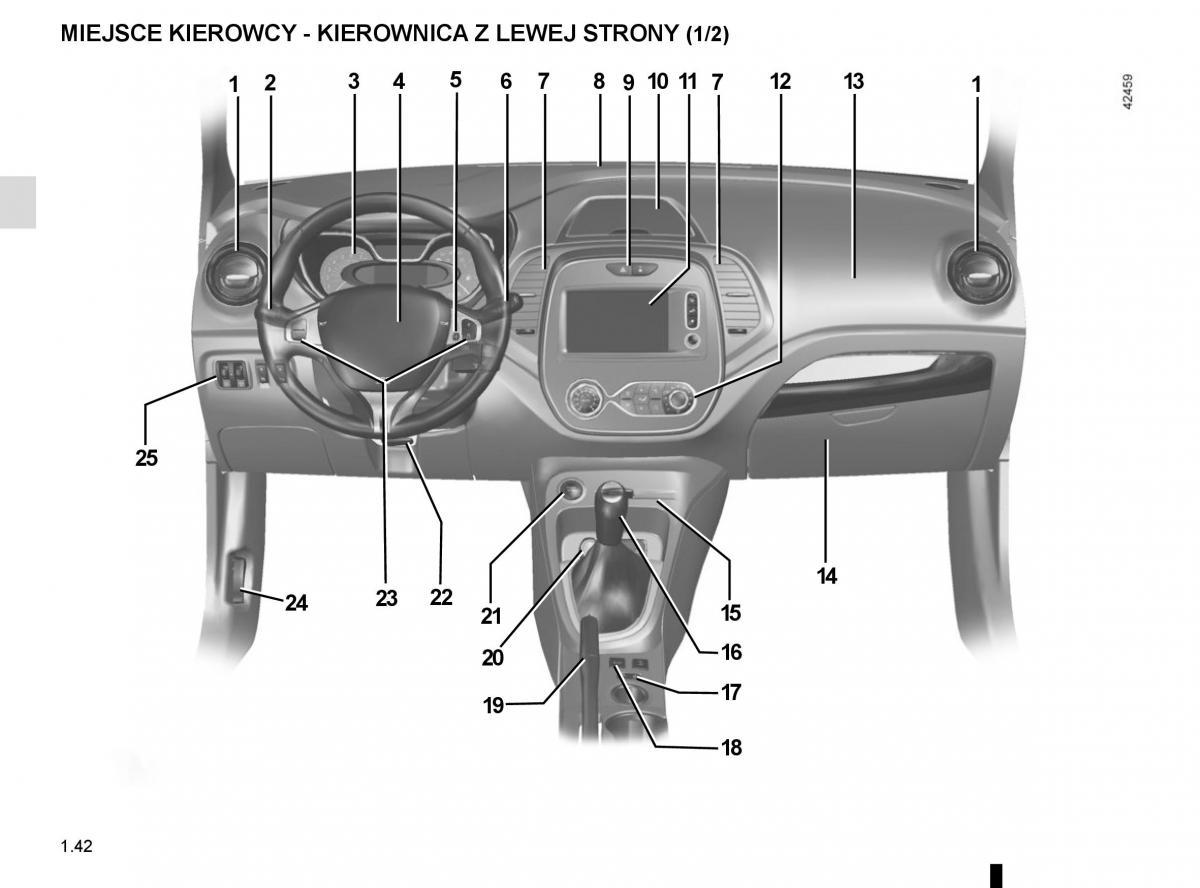 Renault Captur instrukcja obslugi / page 48