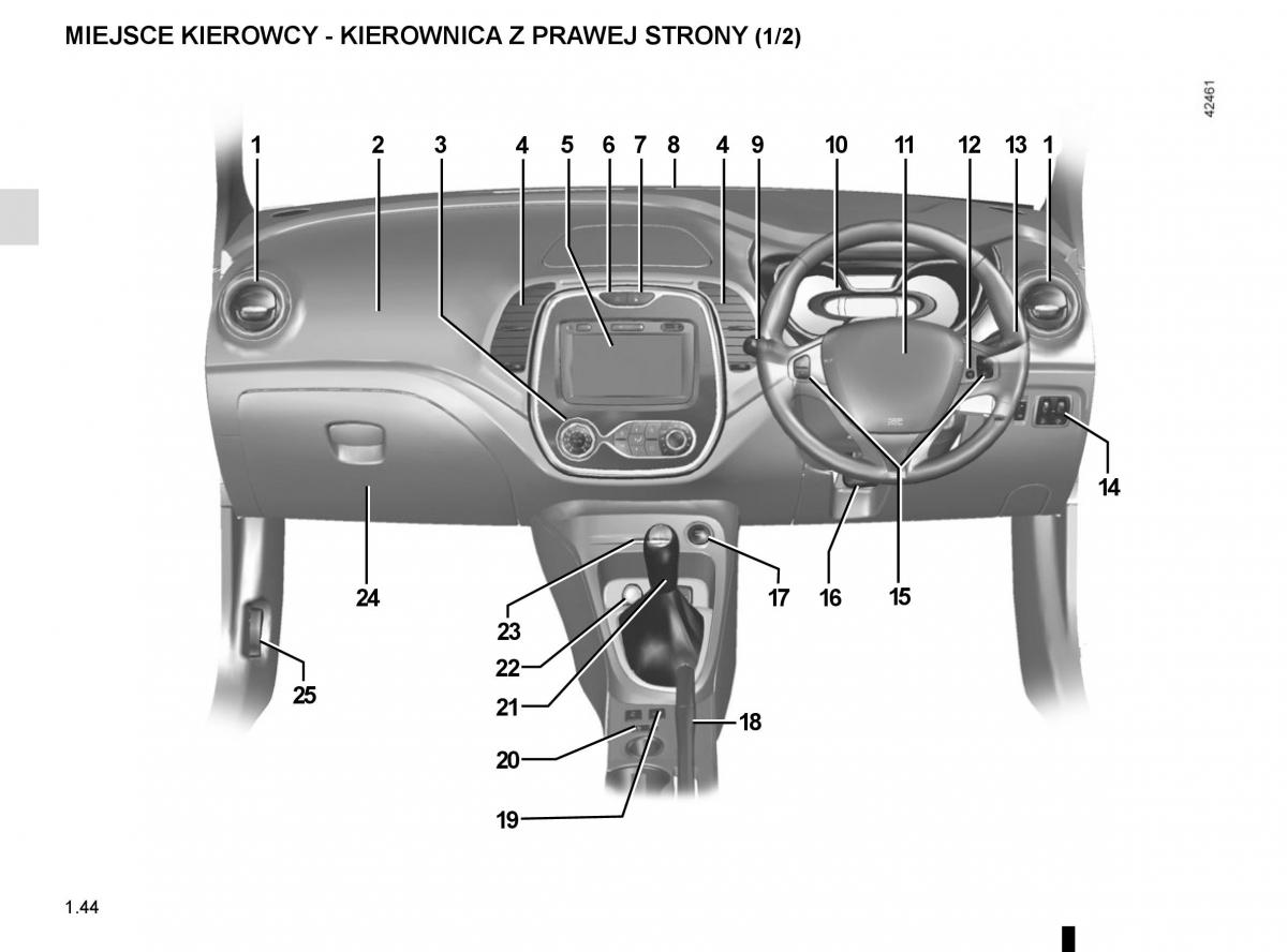 Renault Captur instrukcja obslugi / page 50