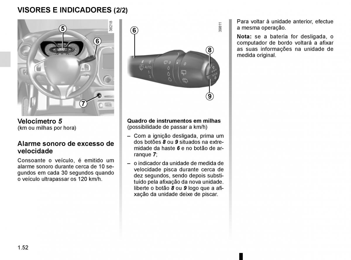 Renault Captur manual del propietario / page 58