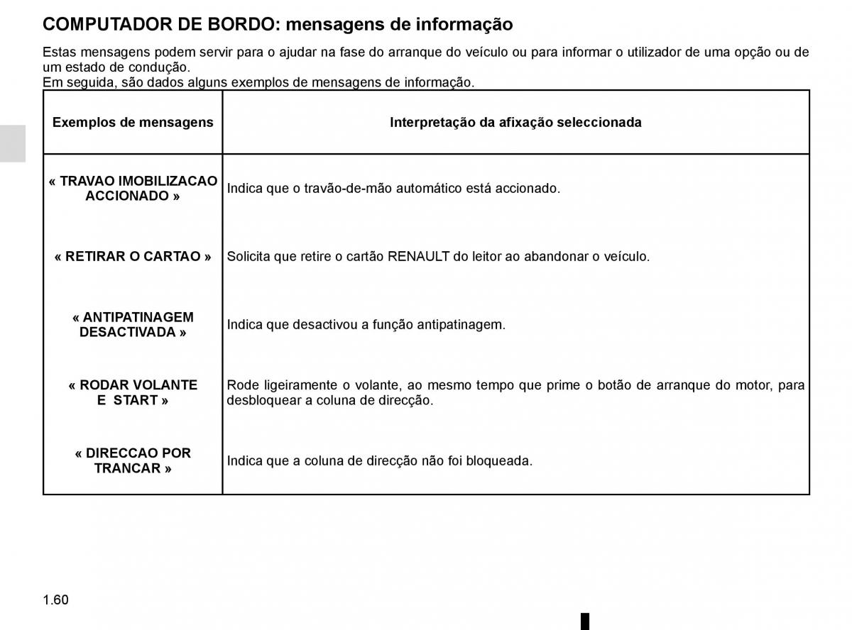 Renault Captur manual del propietario / page 66