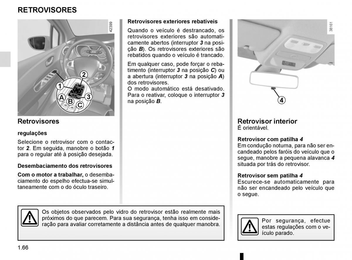 Renault Captur manual del propietario / page 72