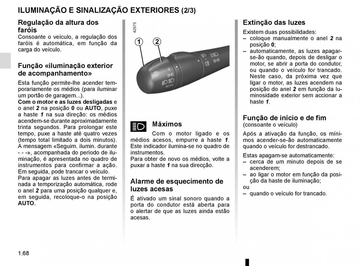 Renault Captur manual del propietario / page 74