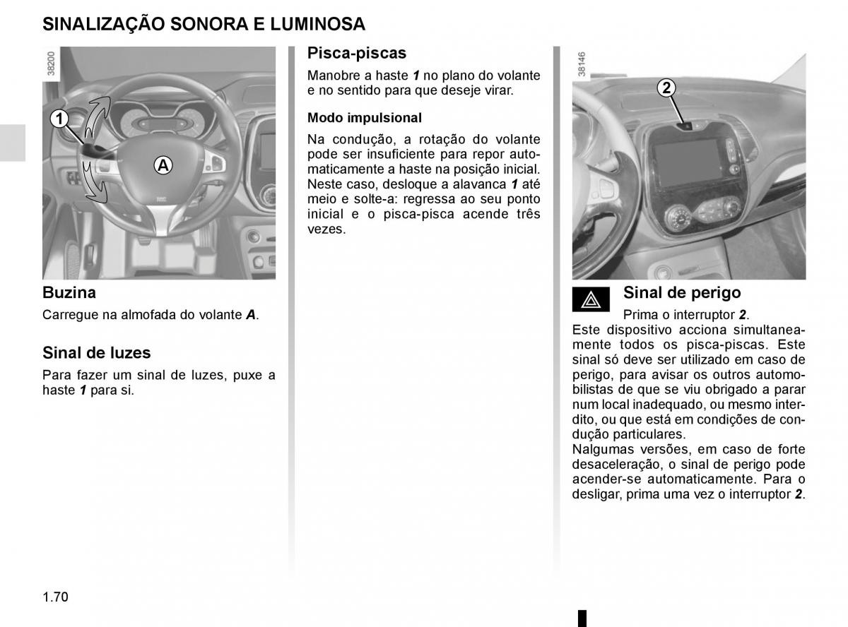 Renault Captur manual del propietario / page 76