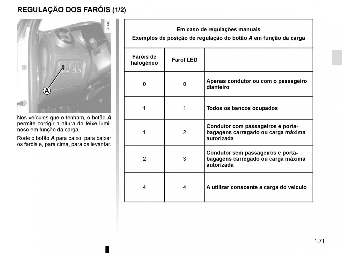 Renault Captur manual del propietario / page 77