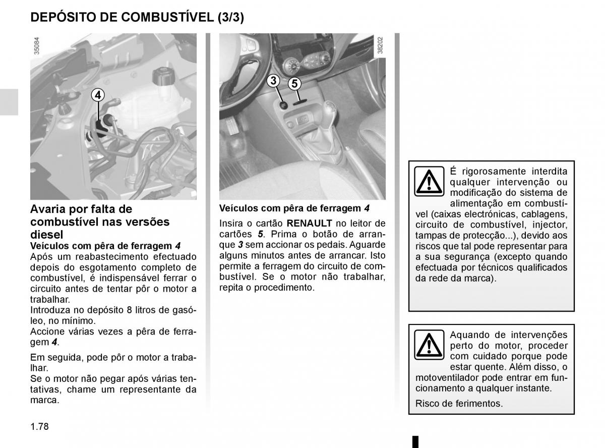 Renault Captur manual del propietario / page 84