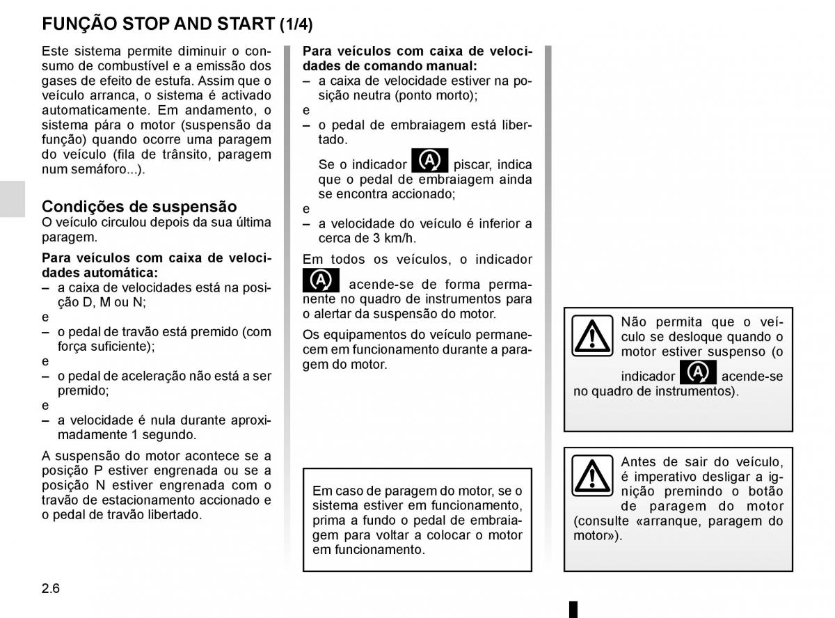 Renault Captur manual del propietario / page 90