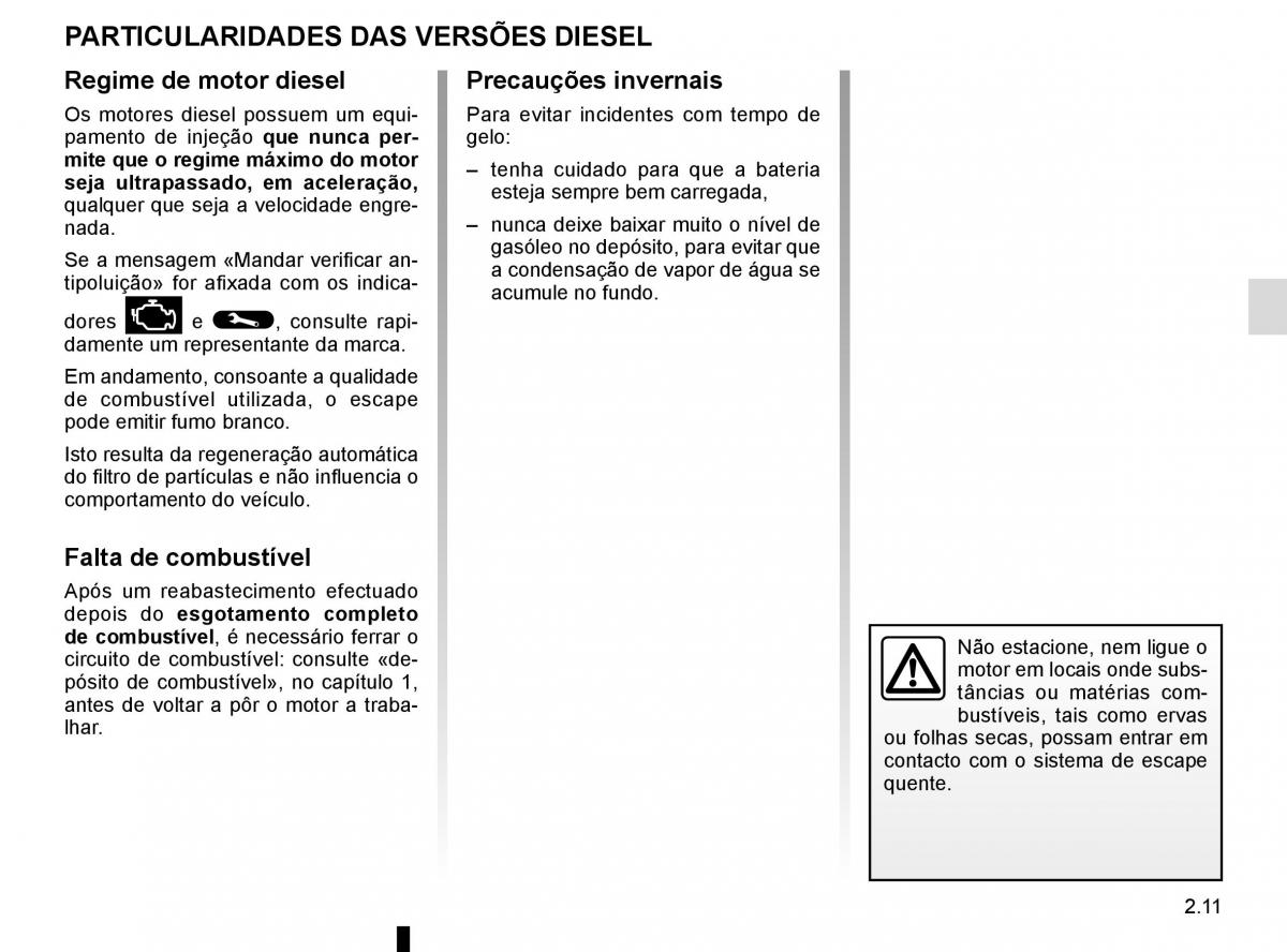 Renault Captur manual del propietario / page 95