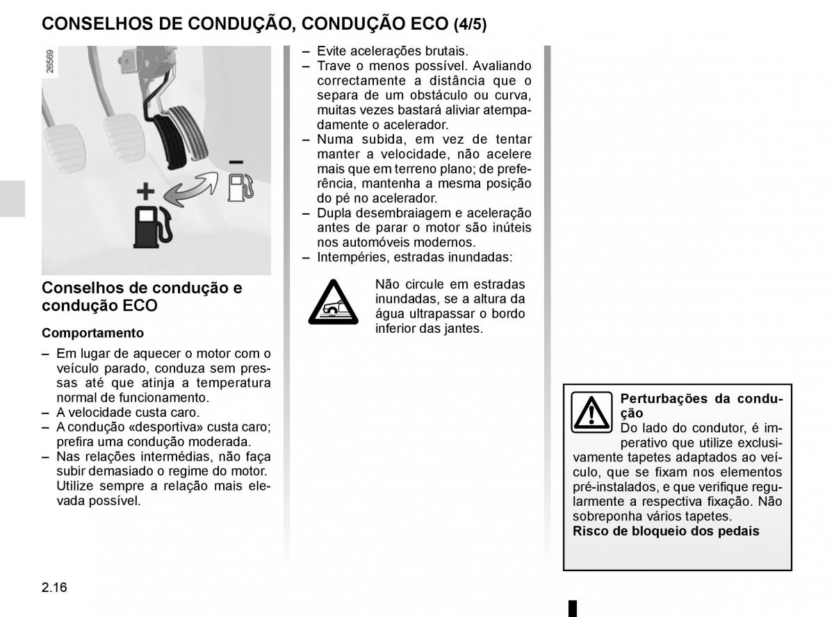 Renault Captur manual del propietario / page 100