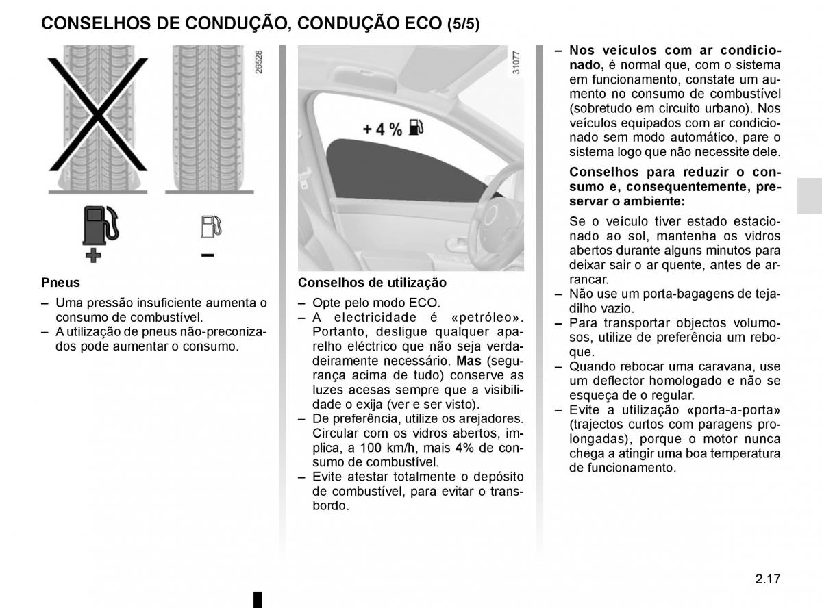 Renault Captur manual del propietario / page 101