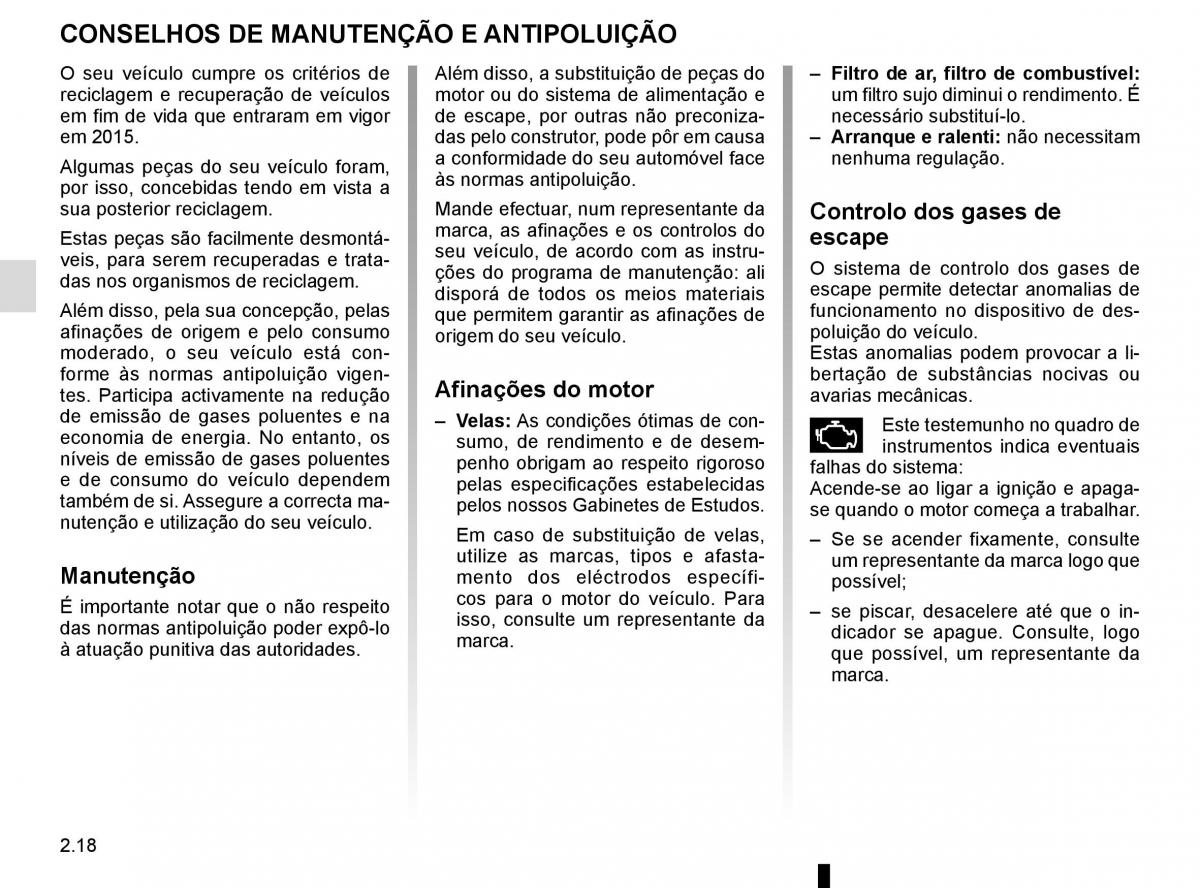 Renault Captur manual del propietario / page 102