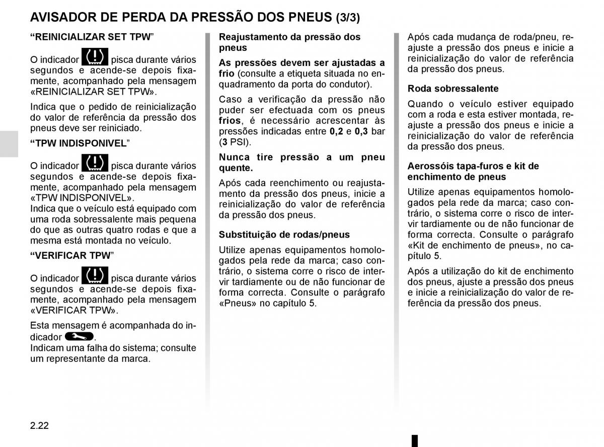 Renault Captur manual del propietario / page 106