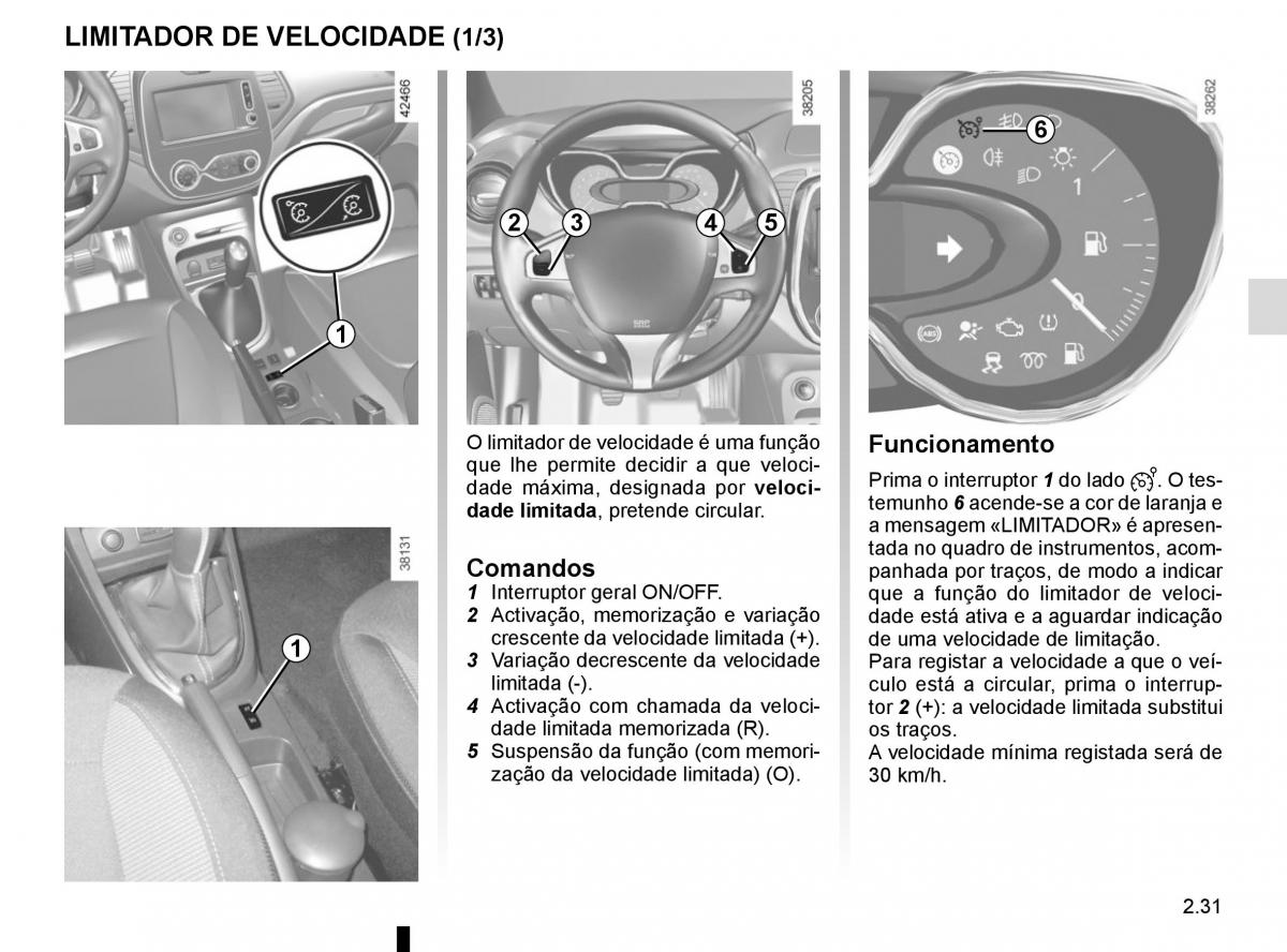 Renault Captur manual del propietario / page 115