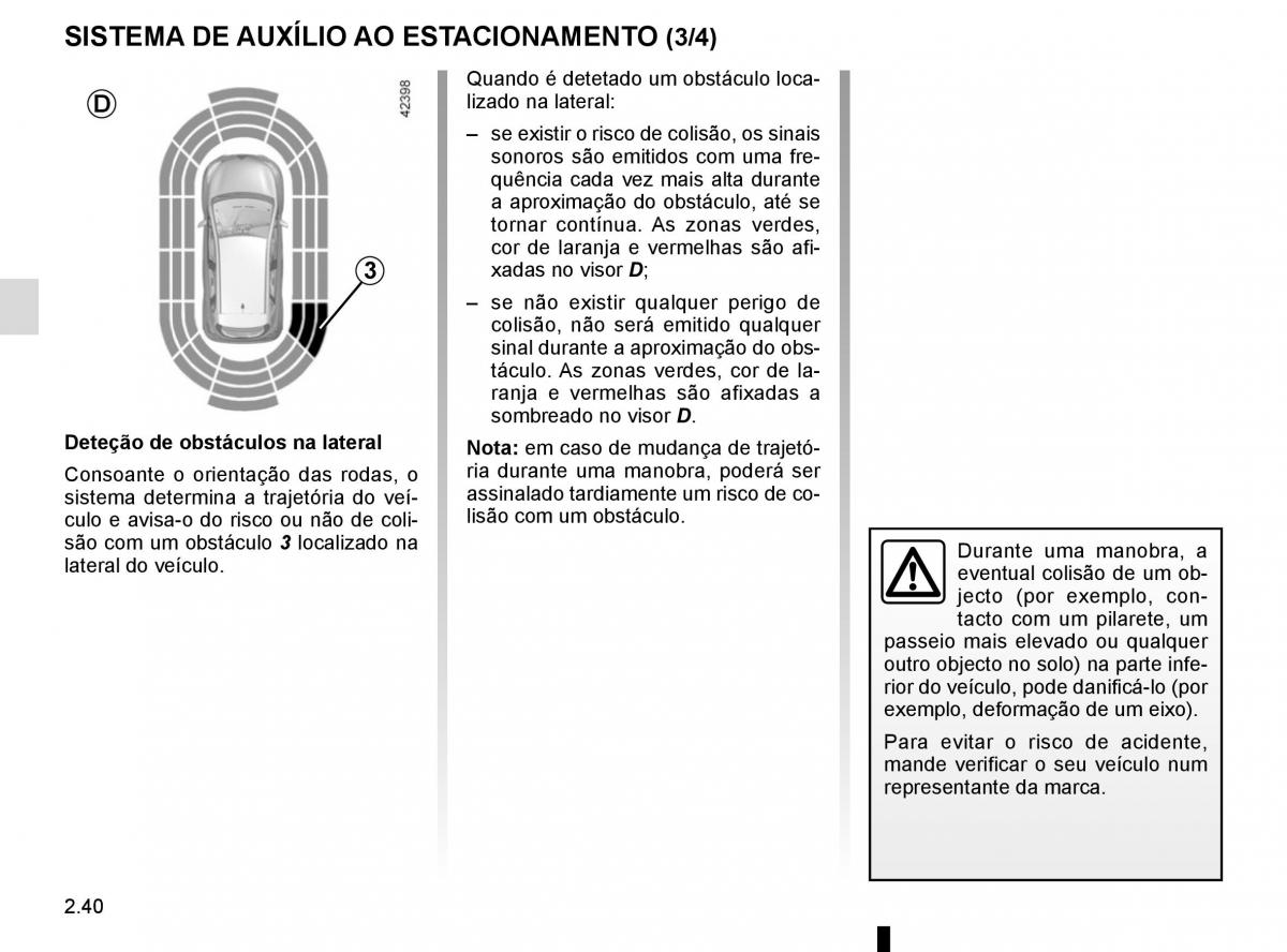 Renault Captur manual del propietario / page 124