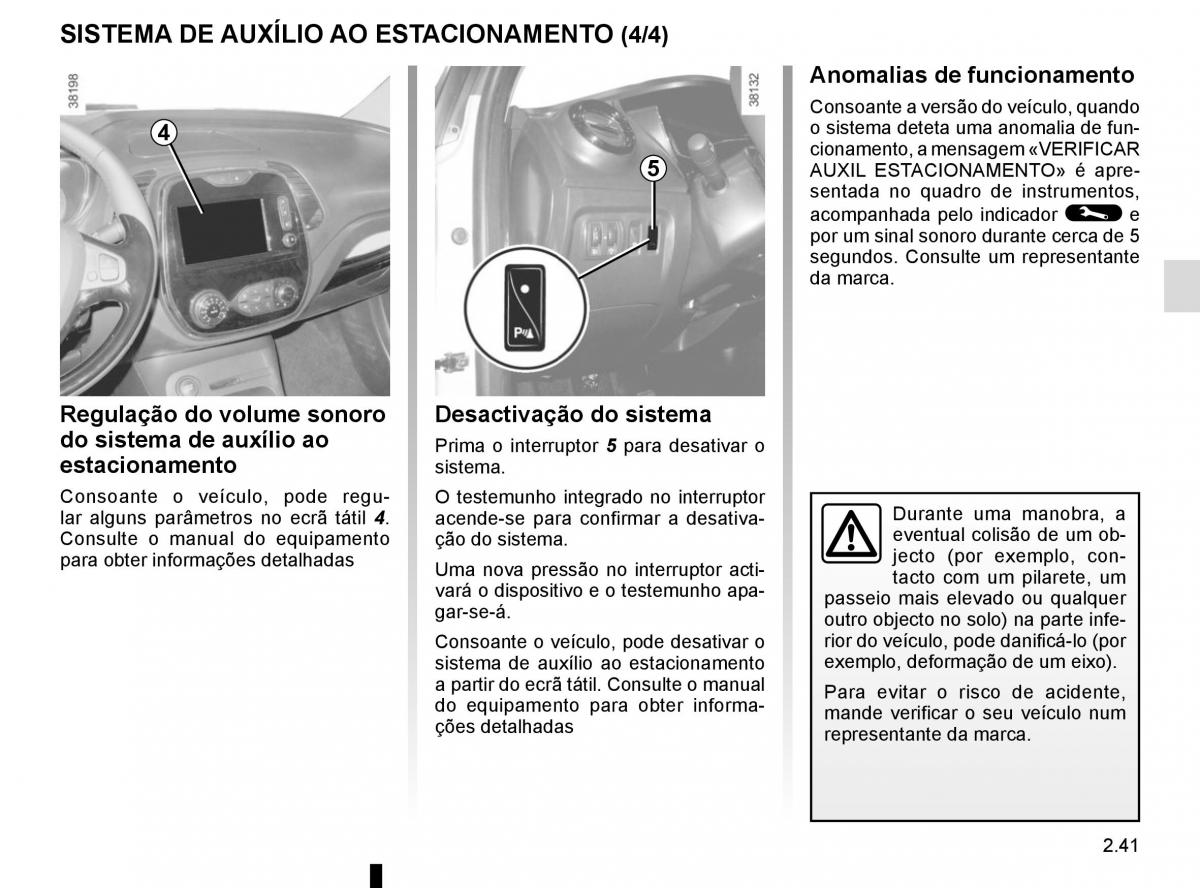 Renault Captur manual del propietario / page 125