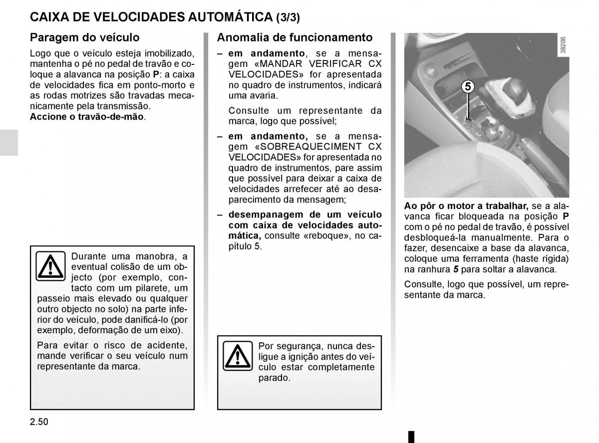 Renault Captur manual del propietario / page 134