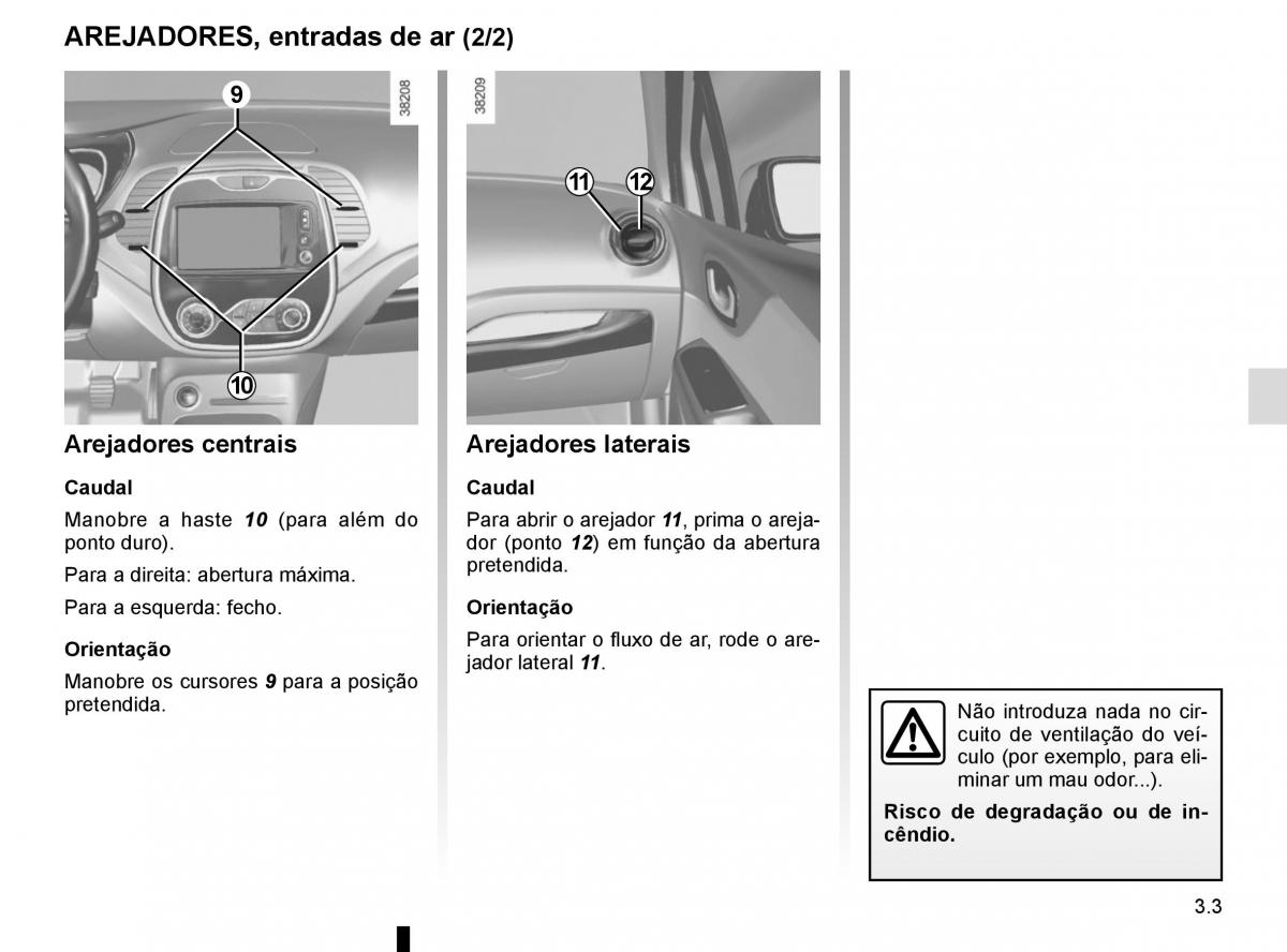 Renault Captur manual del propietario / page 137