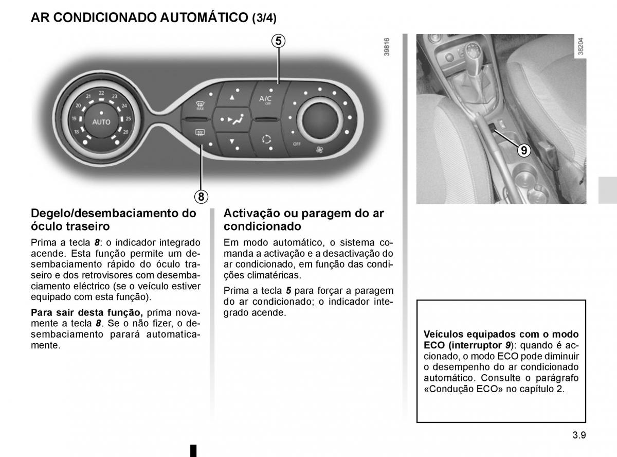 Renault Captur manual del propietario / page 143