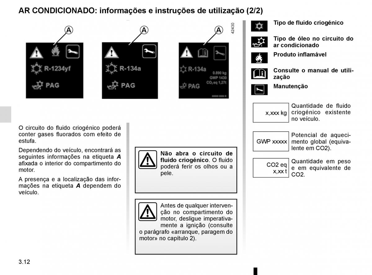 Renault Captur manual del propietario / page 146