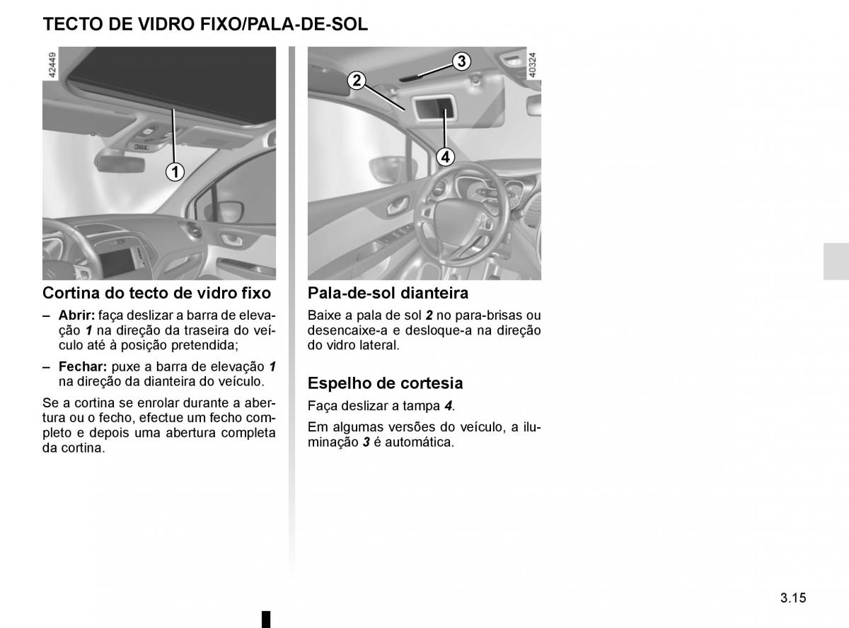 Renault Captur manual del propietario / page 149