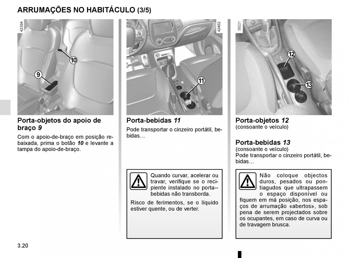 Renault Captur manual del propietario / page 154