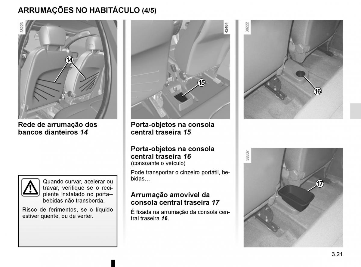 Renault Captur manual del propietario / page 155