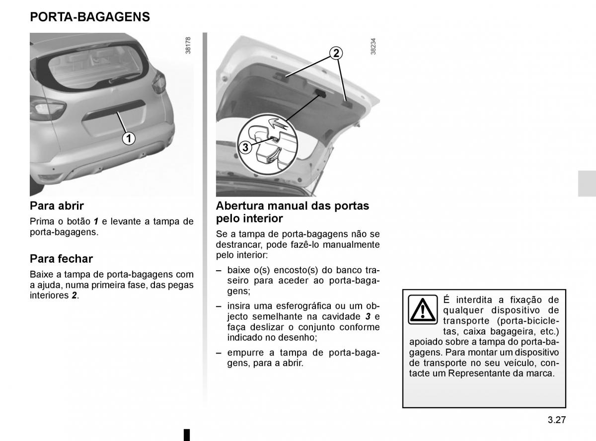 Renault Captur manual del propietario / page 161