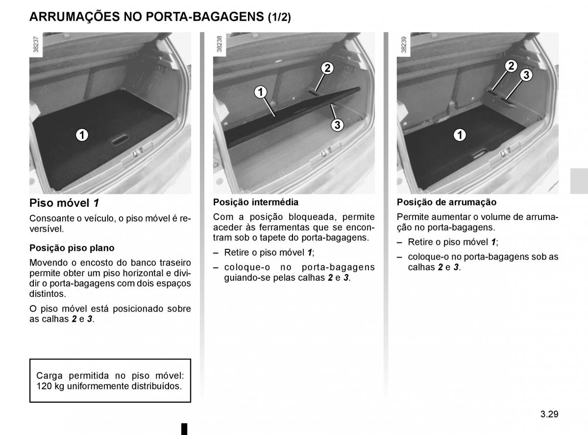 Renault Captur manual del propietario / page 163