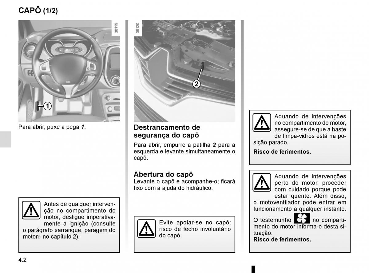 Renault Captur manual del propietario / page 170