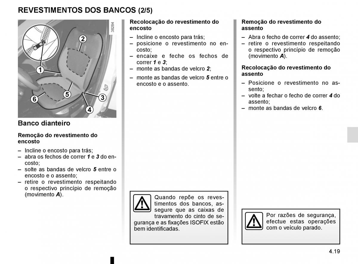 Renault Captur manual del propietario / page 187