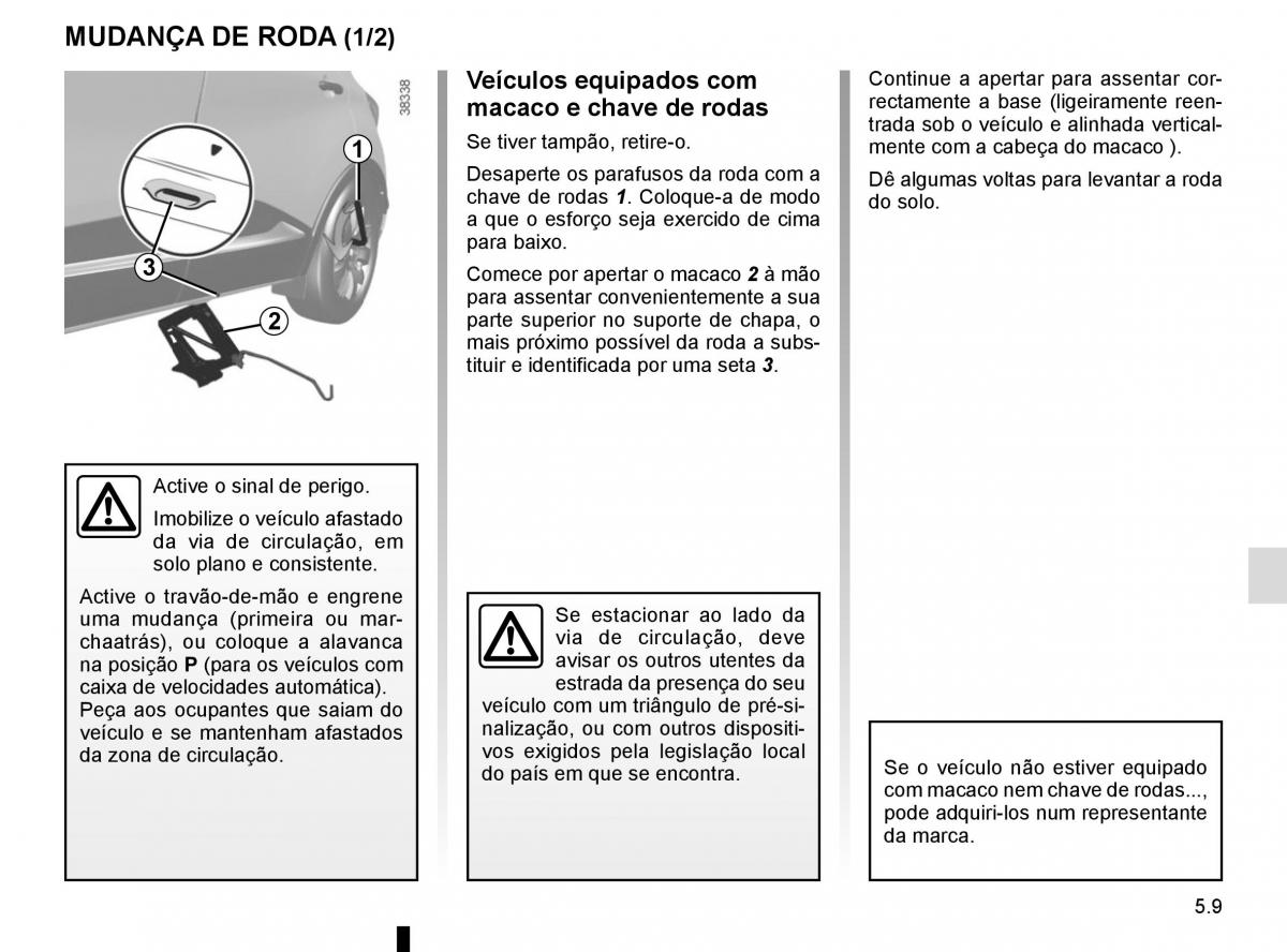 Renault Captur manual del propietario / page 199