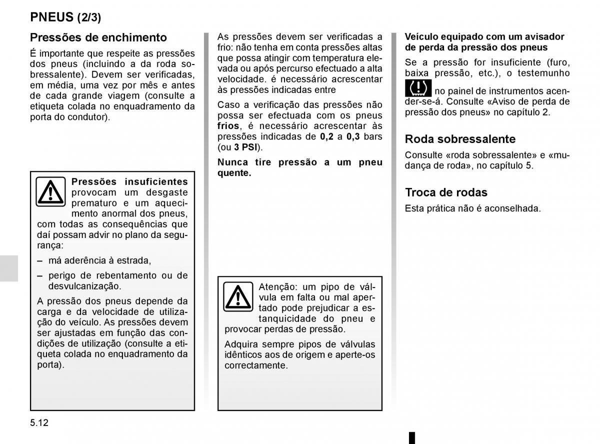 Renault Captur manual del propietario / page 202