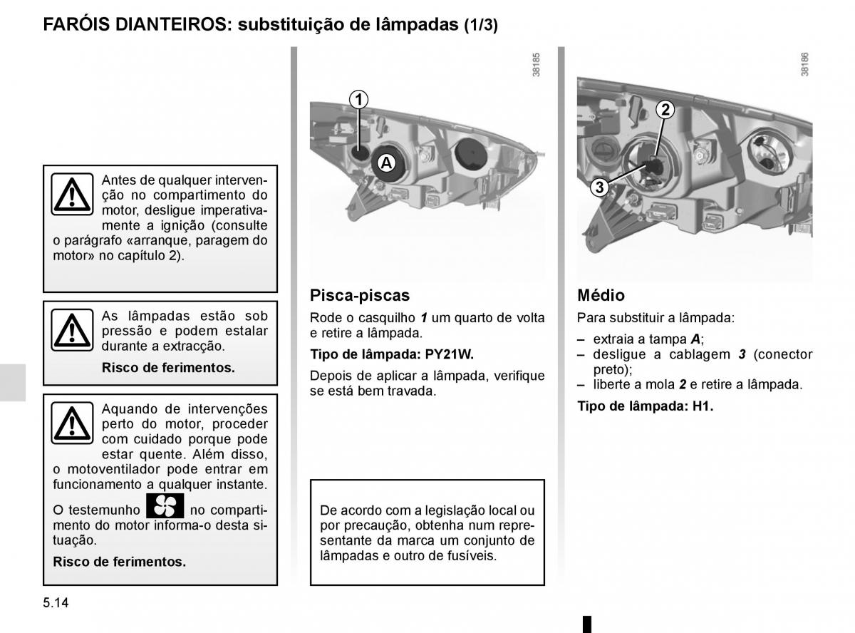 Renault Captur manual del propietario / page 204