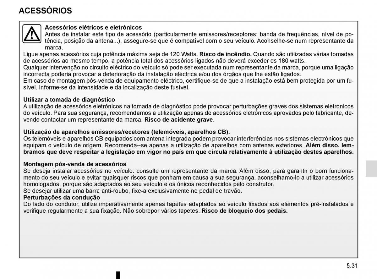 Renault Captur manual del propietario / page 221