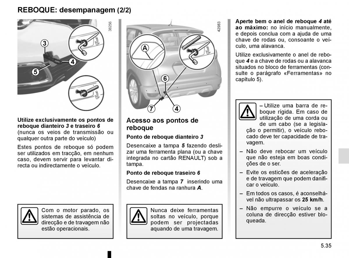 Renault Captur manual del propietario / page 225