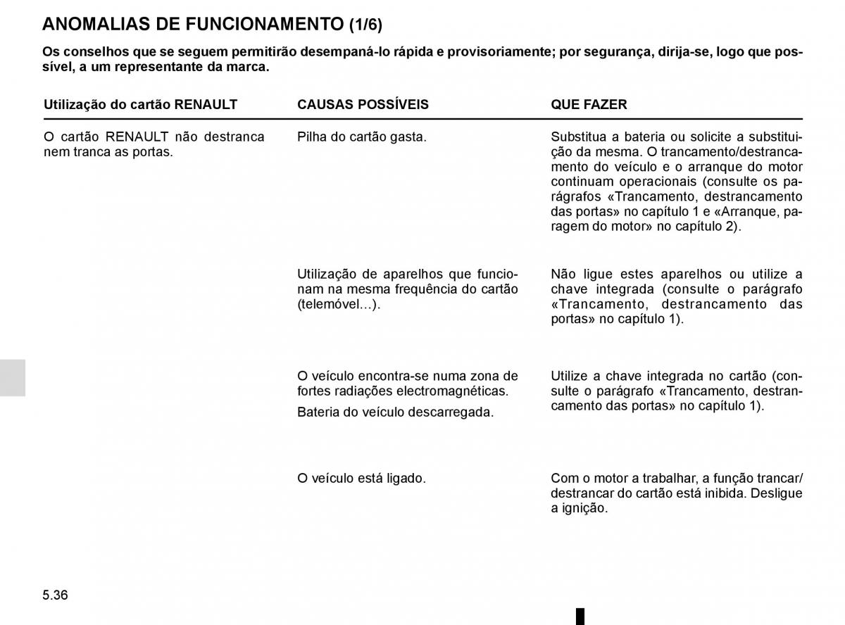 Renault Captur manual del propietario / page 226