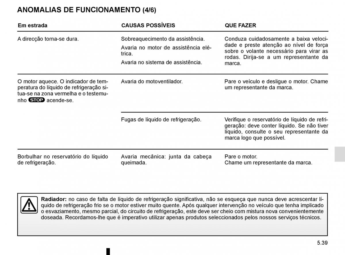 Renault Captur manual del propietario / page 229