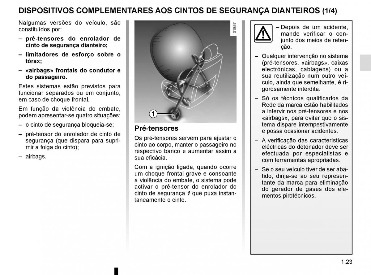 Renault Captur manual del propietario / page 29