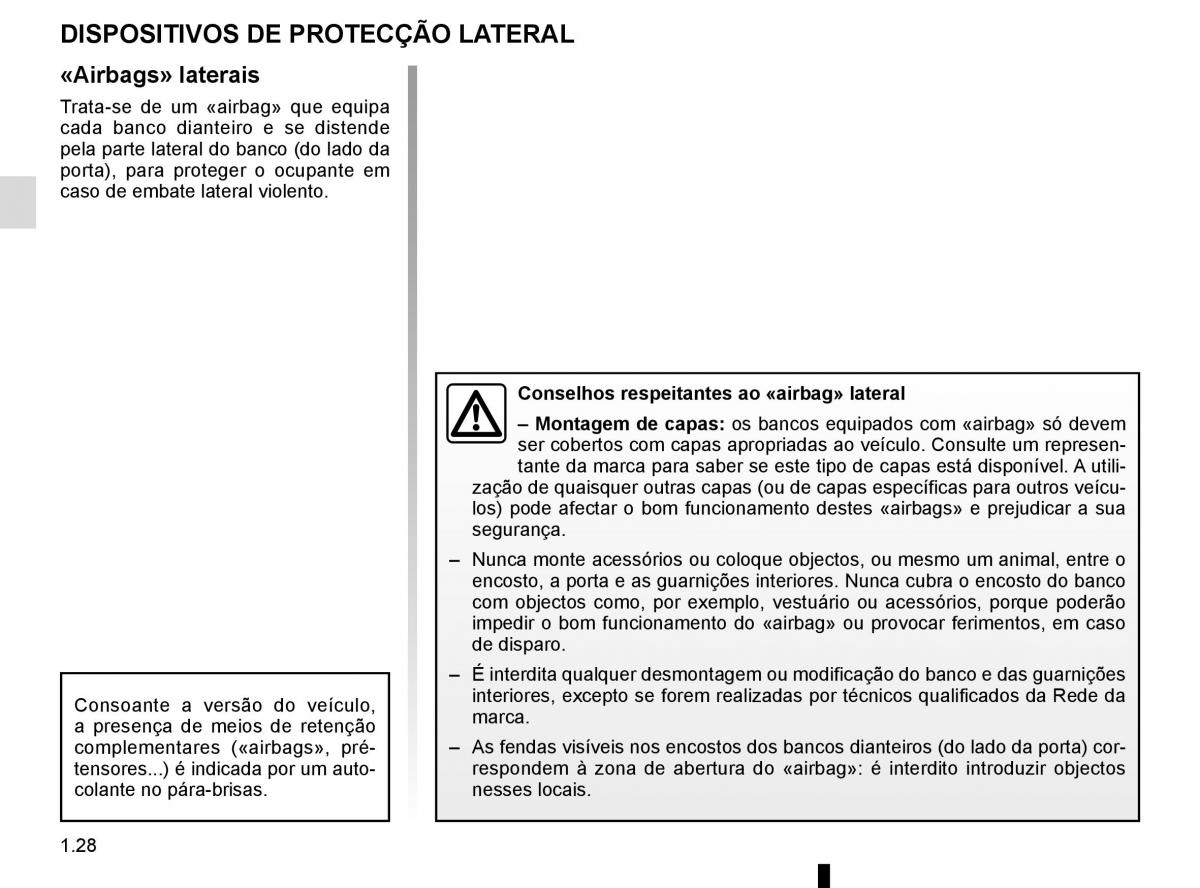 Renault Captur manual del propietario / page 34