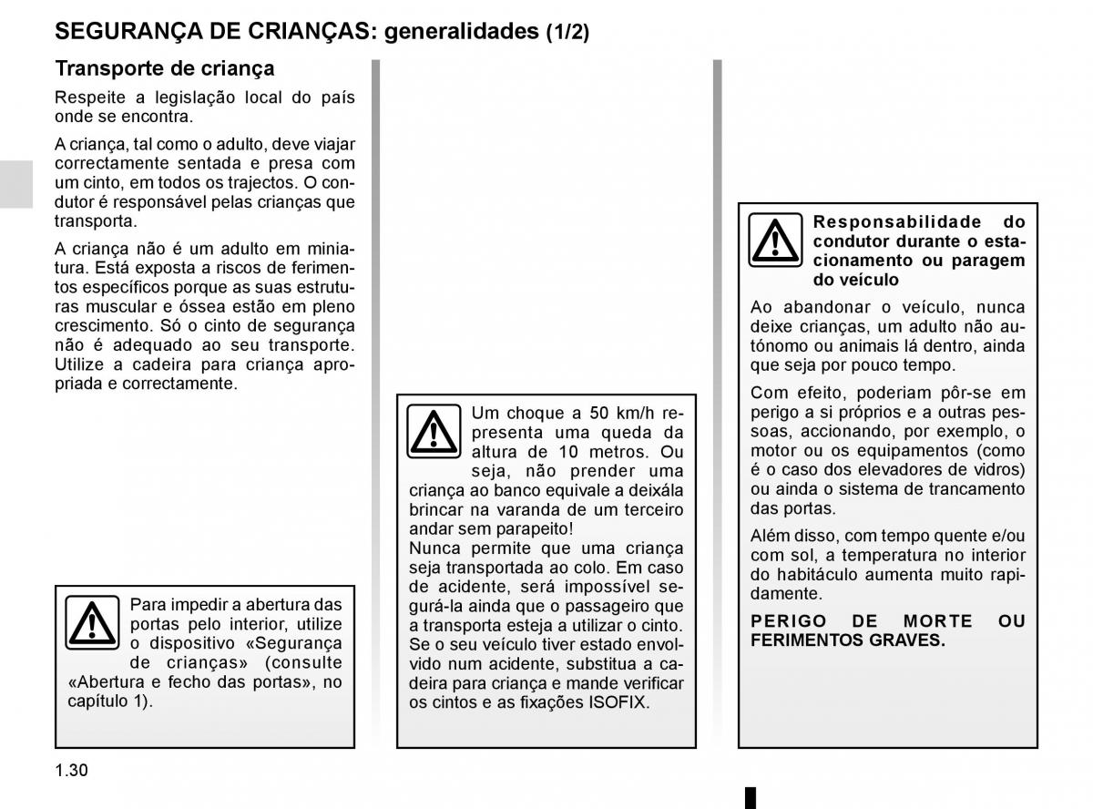 Renault Captur manual del propietario / page 36