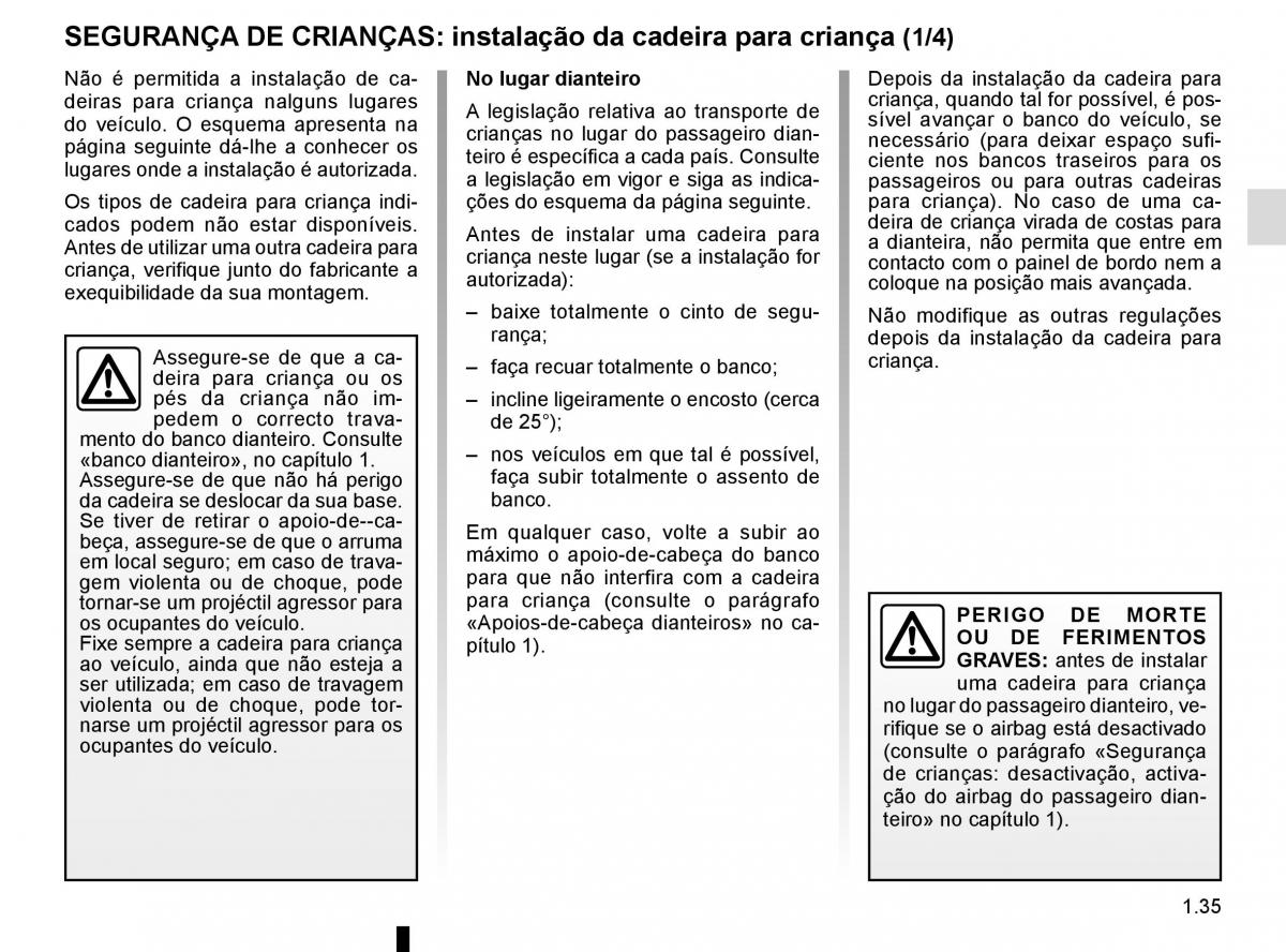 Renault Captur manual del propietario / page 41