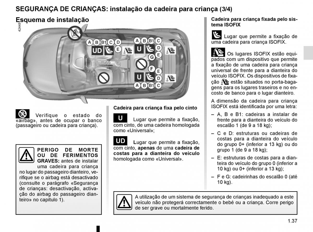 Renault Captur manual del propietario / page 43